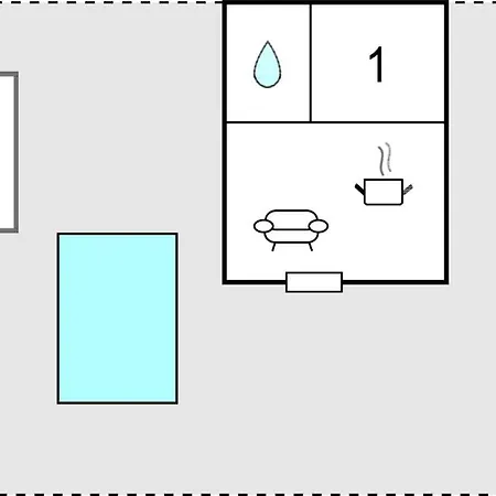 Prázdninový dům 2 Bedroom Awesome In *